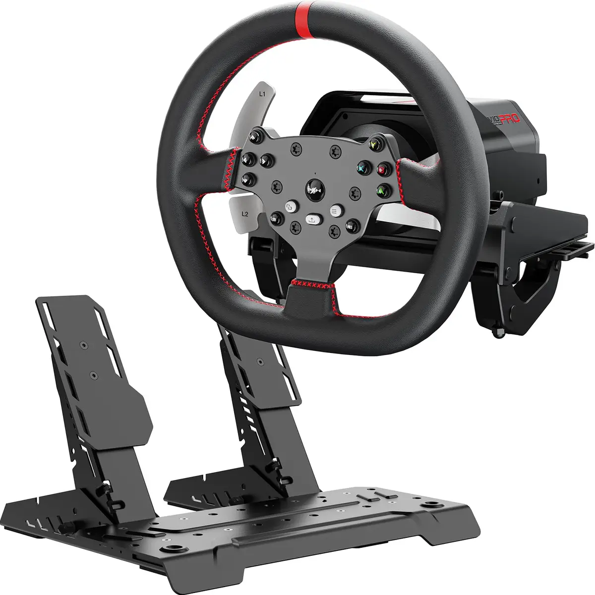 PXN V10 Ultra Racing Steering Wheel Wired Black